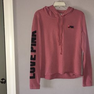 Pink hoodie